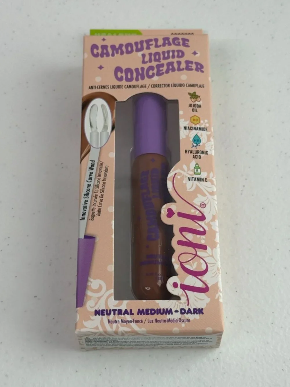 Ioni Camouflage Liquid Concealer Neutral Medium-Dark New